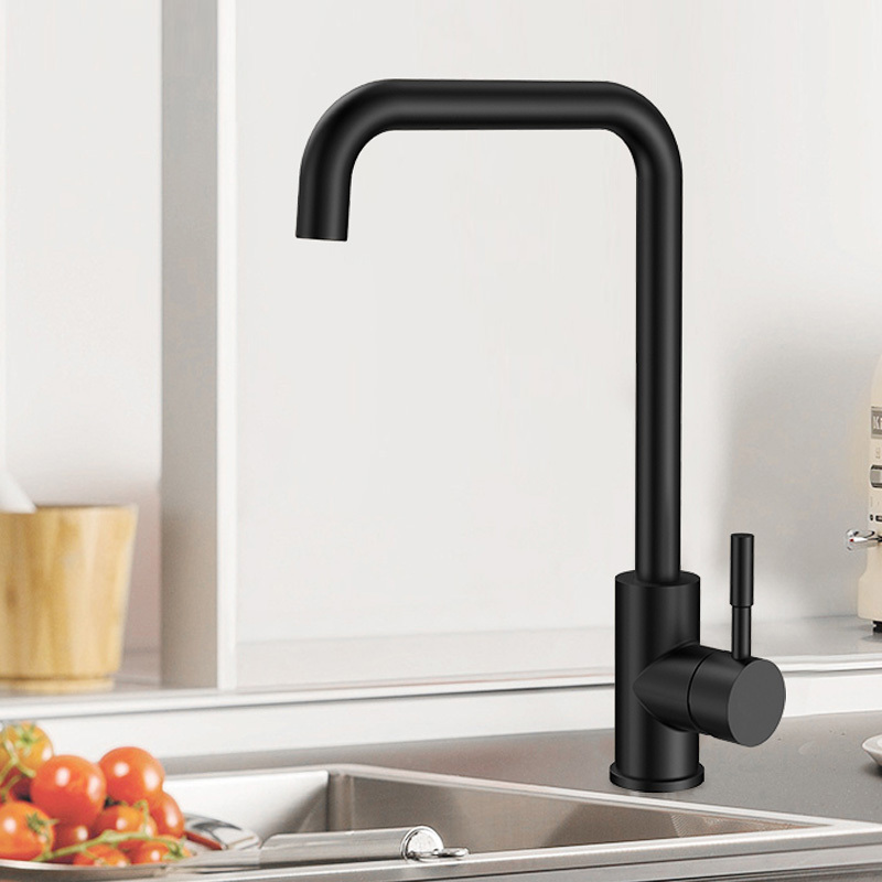 Modern design durable 304 stainless steel kitchen sink faucets