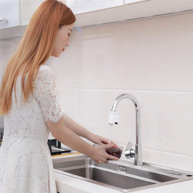 Automatic Faucet Motion Sensor Hand Free Adapter Tap Kitchen Automatic Touch Water Sensor Faucet