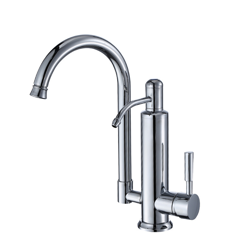 Hot And Cold water Kitchen Faucet Mixer taps gourmet kitchen Faucets stream deck Brushed Tap modern kitchen faucets