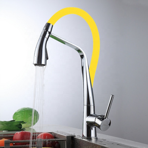 Kitchen Faucets single handle faucet water taps chrome brass cold and hot mixer kitchen sink faucets