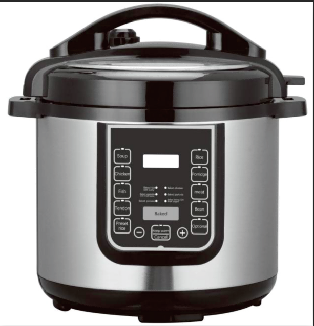 12-in-1 Electric Pressure Cooker Olla a presion multifuncional Olla a presion electrica de acero inoxidable