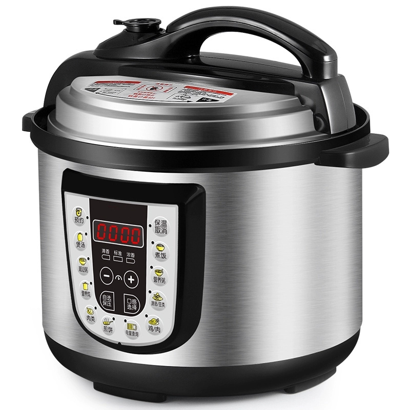 High Quality Olla a presion electrica 4Qt Electric Multifunctional Cooker Pressure Digital 800W/220V With Large Lcd Display