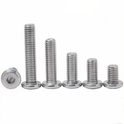 High Quality Stainless Steel 304 Flat Head Hex Socket Furniture Machine Screw bar Connecting Bolts