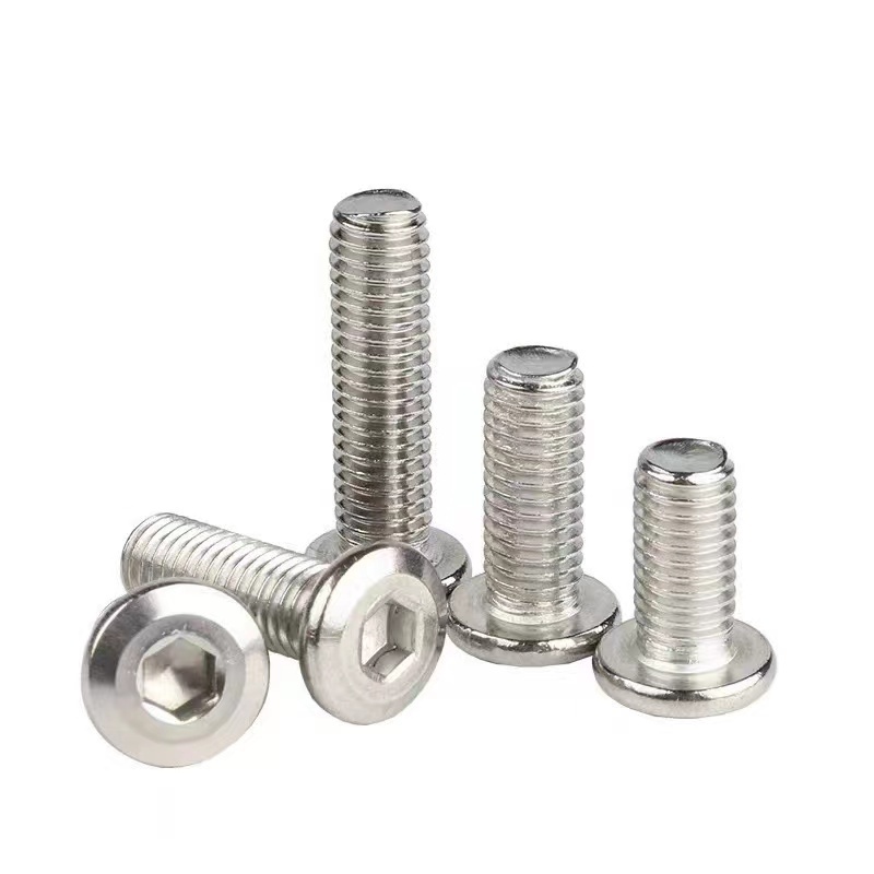 High Quality Stainless Steel 304 Flat Head Hex Socket Furniture Machine Screw bar Connecting Bolts