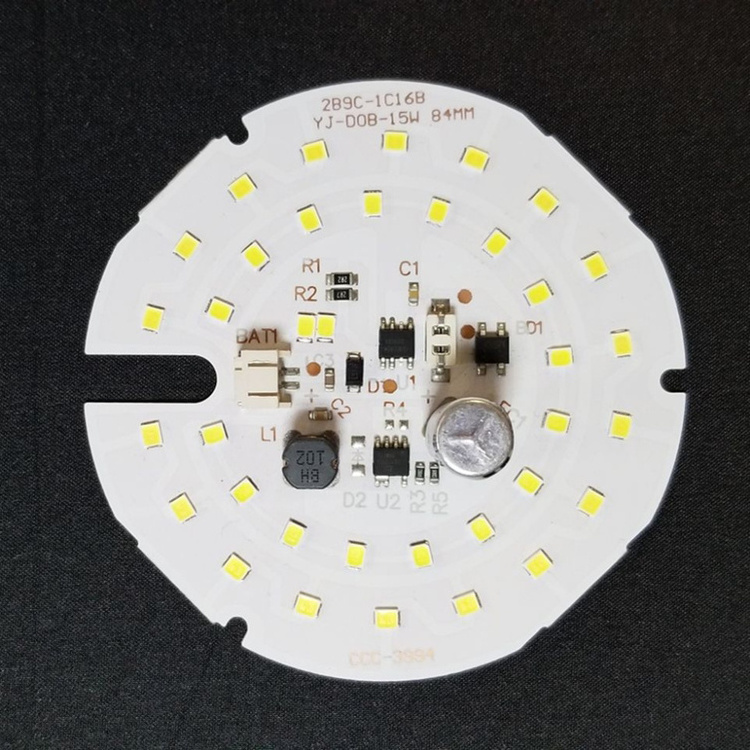 Hot Sale Professional Smd Chip Board Rechargeable Dob Driver for Emergency Bulb 7 9 12 15 Watt LED Electric 800 W Light -20 - 50