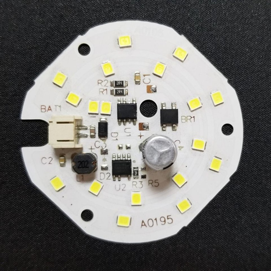 Hot Sale Professional Smd Chip Board Rechargeable Dob Driver for Emergency Bulb 7 9 12 15 Watt LED Electric 800 W Light -20 - 50