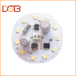 9w Double electrolysis High Brightness led smd2835 chip Rechargeable A Bulb Circular Board White Led Lamp Bulb Ac 220V Pcb Board