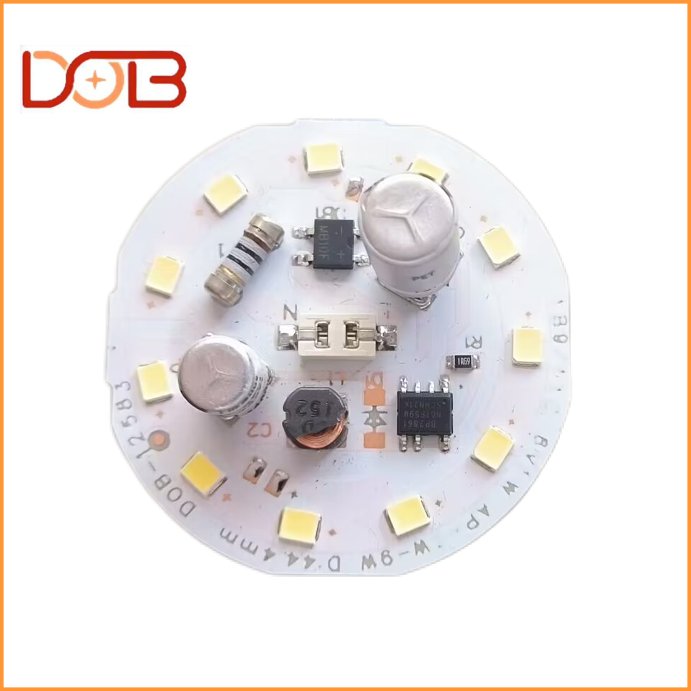 9w Double electrolysis Dob Led Chip Low Price  High Brightness A Bulb Good Quality Ac 220V High Efficiency Durable Dob Pcb Board