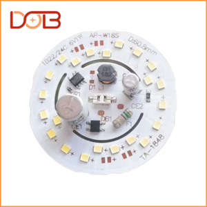 18w High Voltage High Brightness Electronic Dob A Flicker-Free China Factory New Product Dob Bulb 6500K Dob Pcb Circular Board