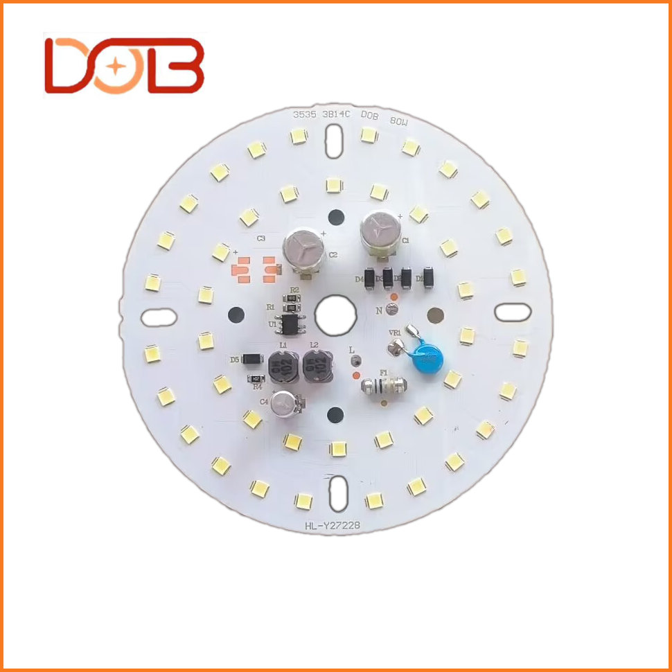 Factory Directly High Power B22 E27 DOB 50W For Warehouse LED Fin Bulb Light