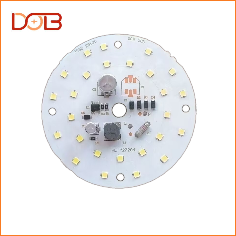 Factory Directly High Power B22 E27 DOB 50W For Warehouse LED Fin Bulb Light