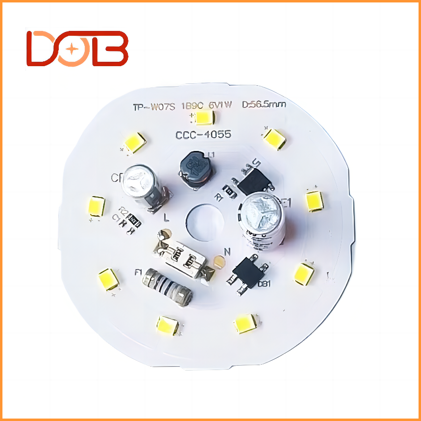 7w Led Light Pcb High Voltage Fast Delivery T Bulb Best Selling Aluminum High Efficiency Super Durable Dob Led Light Pcb Board