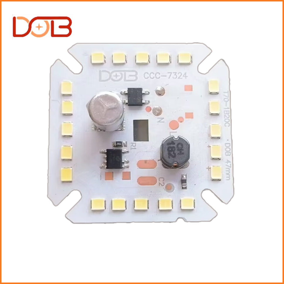 40w Energy-Saving High Voltage Rechargeable Led TBulb Source Module Driver-Free Electronic Dob Lamp Bulb Dob Led Light Pcb Board