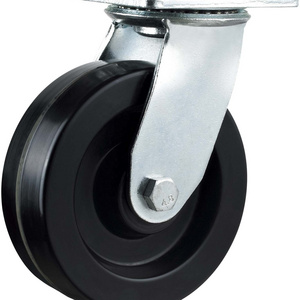 Caster Wheels 6 Inch Heavy Duty Casters Swivel Industrial Casters Polypropylene Castor Wheels for Cart Workbench Dolly Furniture