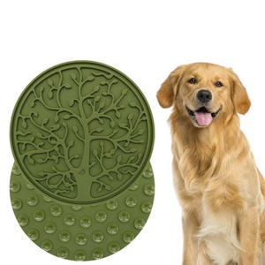 Custom Color and Form Lick Mat Pet Food Toys Relieve Boredom Dog Slow Feeder Lick Pad Licking Food Mat