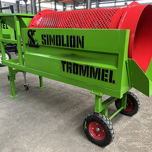 Hot Sale Carbon Steel Material Compost Small Trommel Screen rotating sieve aggregate trommel