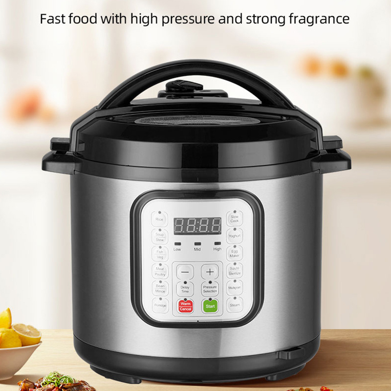 Customized 6L multifunctional electric pressure cooker from pressure cooker factory source factory 5L rice cooker