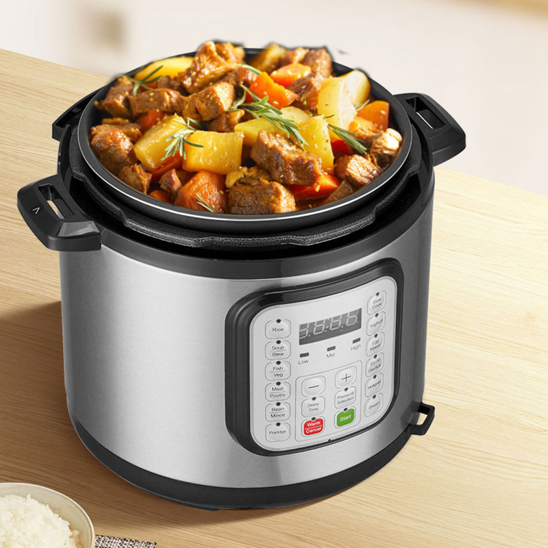 Customized 6L multifunctional electric pressure cooker from pressure cooker factory source factory 5L rice cooker