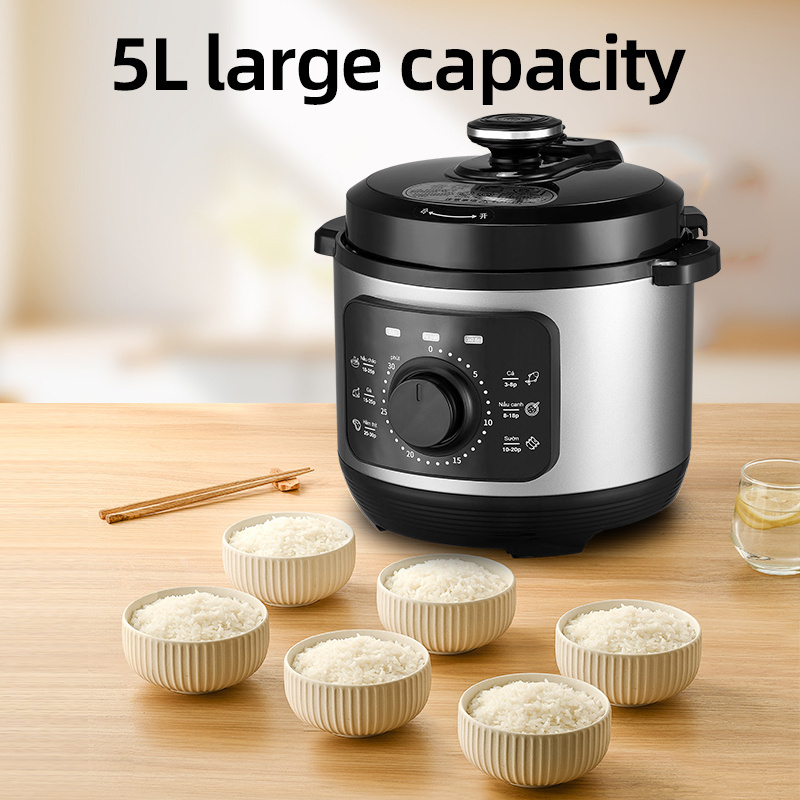 Good Quality Hot Sell Cooking Appliances Large Capacity 1000w 5L Non Stick Electric Drum Rice Cooker