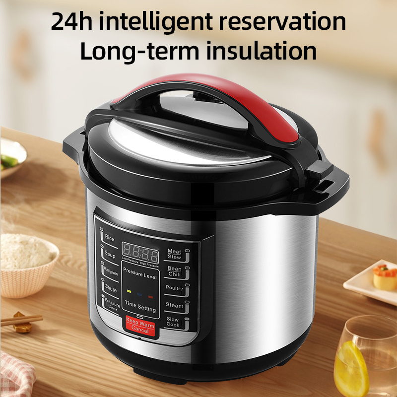 Seller Smart Multi Cooker Electric Pressure Cooker Non Stick Aluminum Multifunction Digital pressure cookers 6 liters