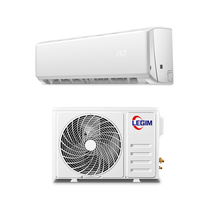 On/off wall split air conditioner R410A 7000-36000 with accessory