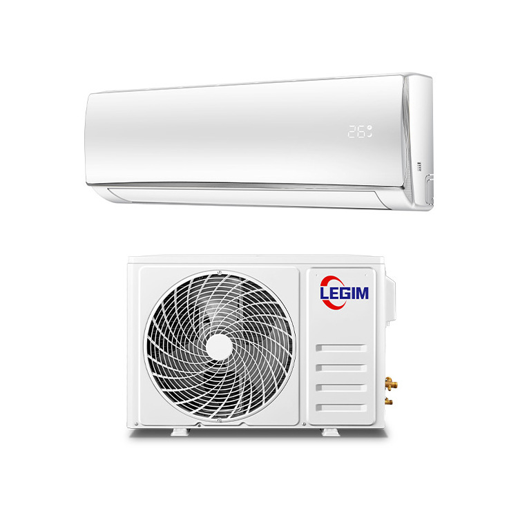 Low noise R410a refrigerant small mobile split air conditioner and heater mini wall split ac 12v portable air conditioner