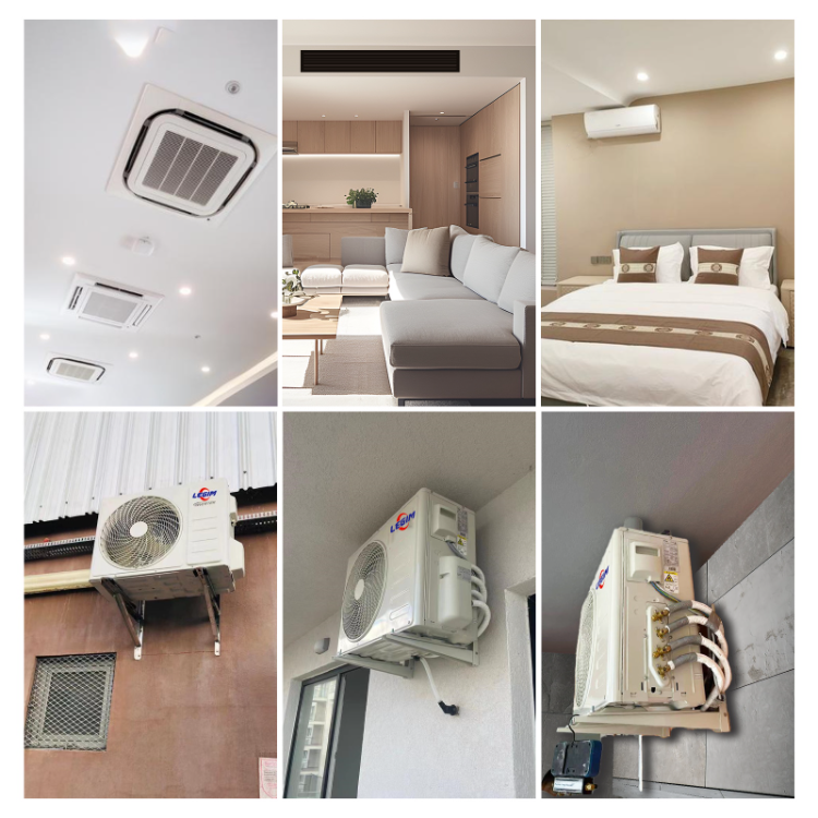 Commercial Vrf Units Conditioning Central System Ducted Split 24000/30000 Btu Vrf Air Conditioner Electric