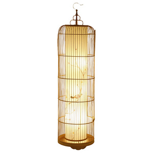 Wholesale Southeast Asian style Lamp Lanterns Cage Home Decoration Floor Lamp