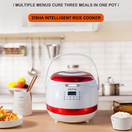 Hot Selling Personal Rice Cooker Stainless Steel Drum Electric Rice Cooker With Non Stick Coating Inner Pot