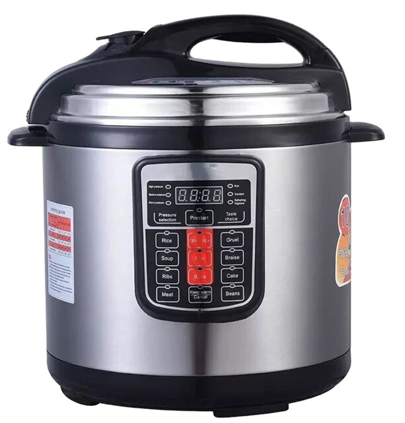 2024 Popular Supply OEM/ODM Multifunctional Instant Crock Cooking Pot Duo Set Non-Stick Cookware 6L Electric Pressure Cooker