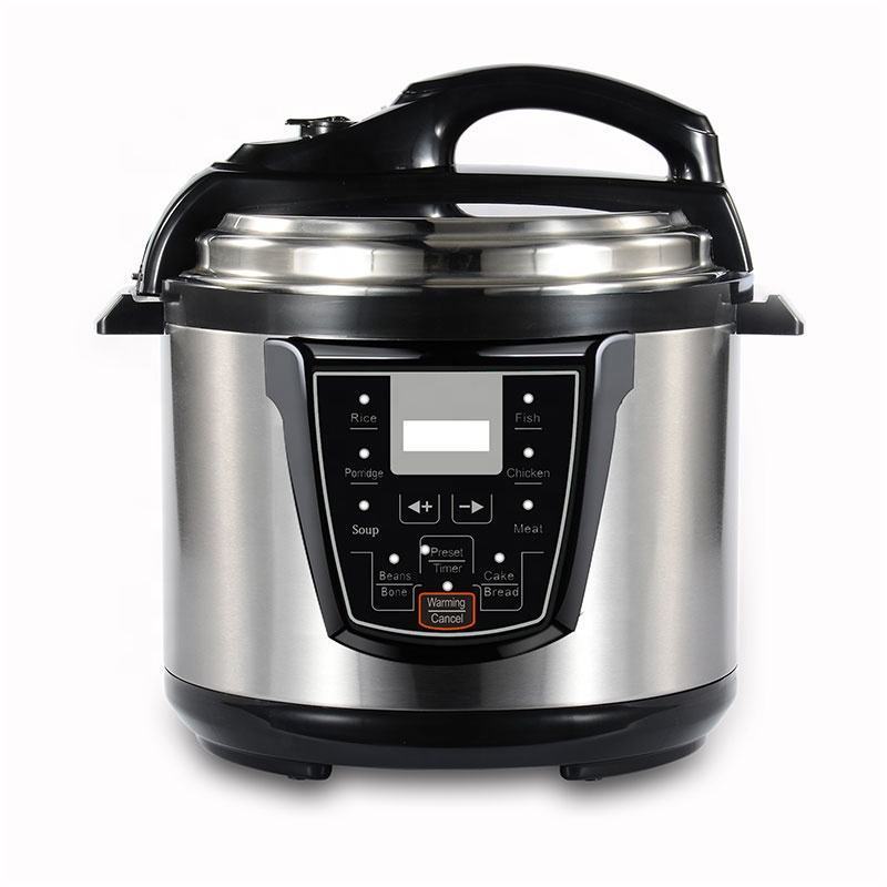 2024 Newest Multifunctional Slow Cooker Smart Programmable Rice Cooker 6L Electric Pressure Cooker with Warmer