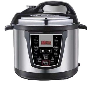 2024 Newest Multifunctional Slow Cooker Smart Programmable Rice Cooker 6L Electric Pressure Cooker with Warmer