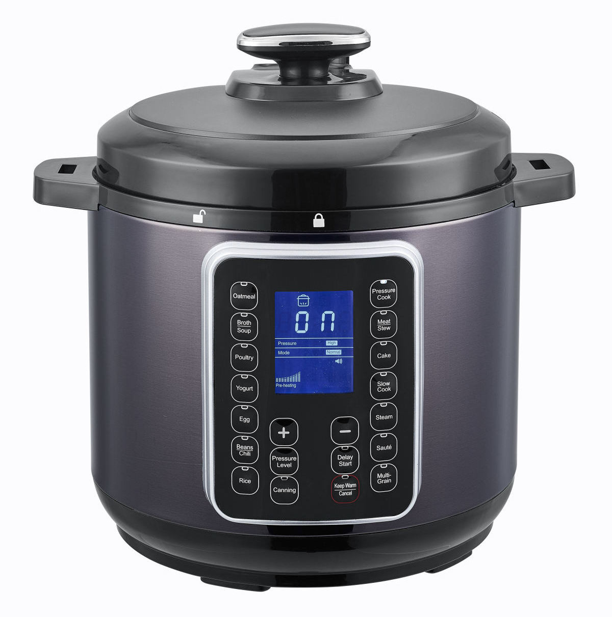 2024 Top sell  New Design Electric Pressure Cooker 6L Large Stainless Steel Capacity Rice Cooker