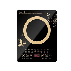 Hot sales  110V 220V induction cooktop electric stove 2000W built-in hob 2 burner Induction cooker