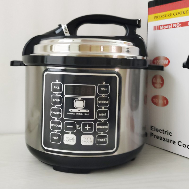 In stock Stainless Steel Pot  9-in-1 Multi-use  6L 8L  Electric Pressure Cooker  Instant Crock Pot Multi Cooker Rice