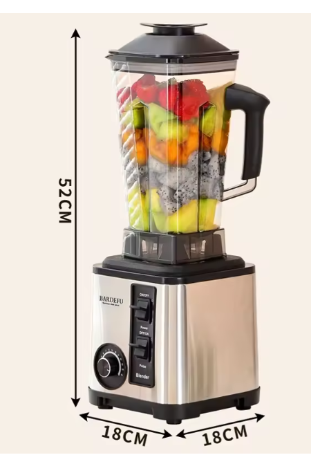 2024 heavy duty commercial mixer Stainless steel 3 in 1 9500w kitchen appliances  smoothie juicer food processor blender