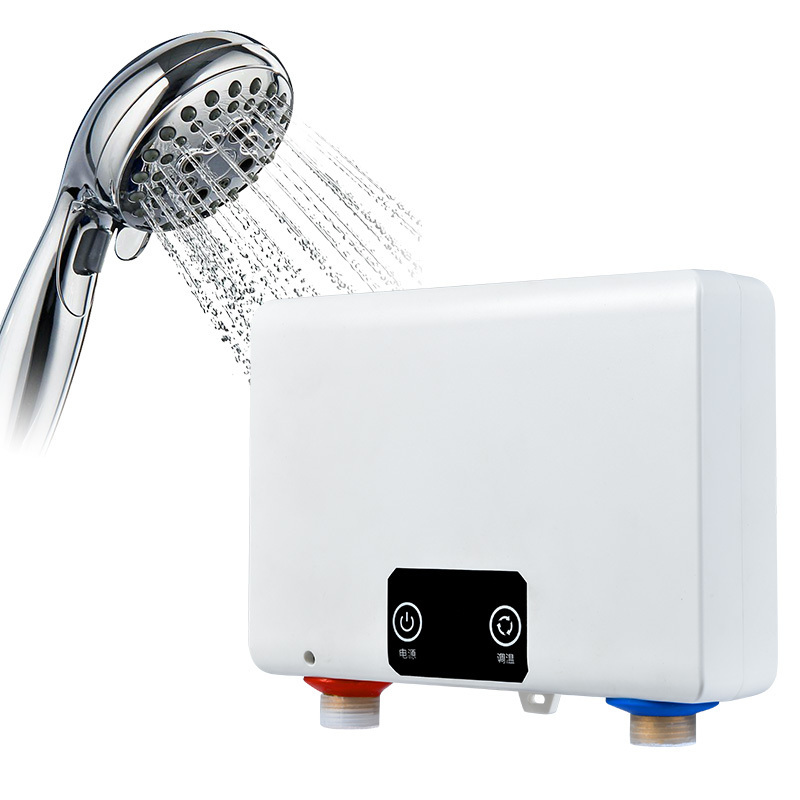 Automatic Plastic Smart Boiler Big New Arrival Square Instant Tankless Electric Water Heater For Shower