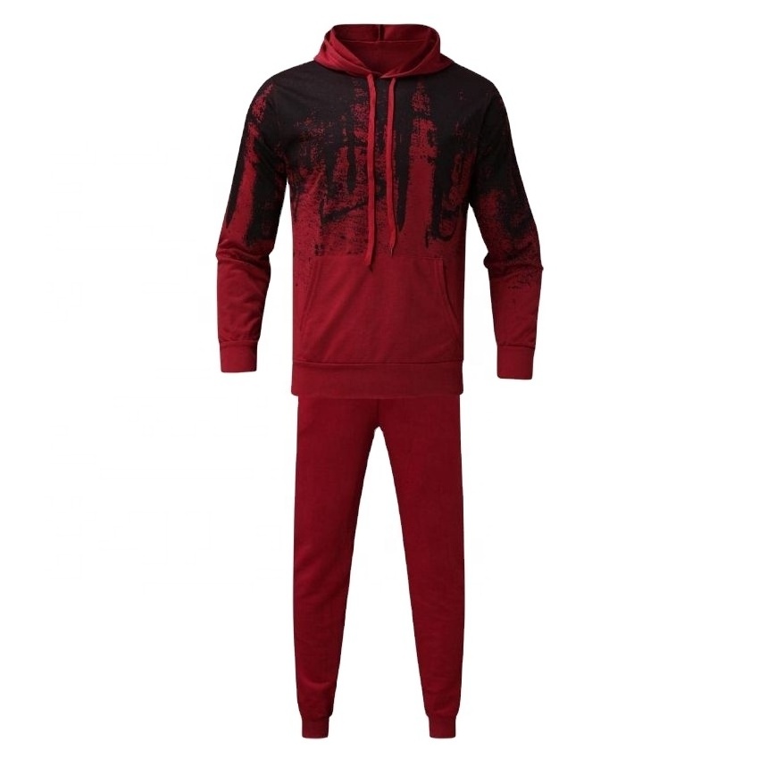 Men Gym Wear Set Running Track Suit Fitness Apparel Casual Tracksuit Sublimation Print men Track Suit