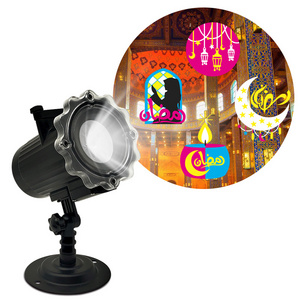 Eid Mubarak Remote control can replace a variety of scene cards to create a festive atmosphere Ramadan projector lights