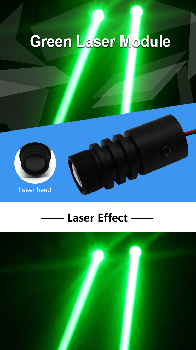 Laser bar nightclub KTV stage performance bar atmosphere green laser