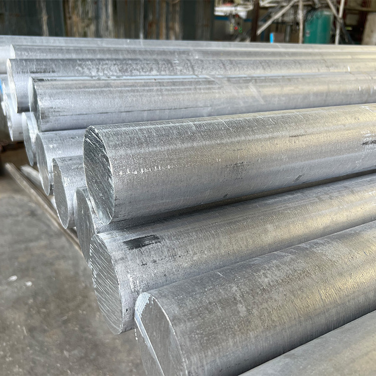 Hot sale in stock customized size aluminum round rod bar with low price