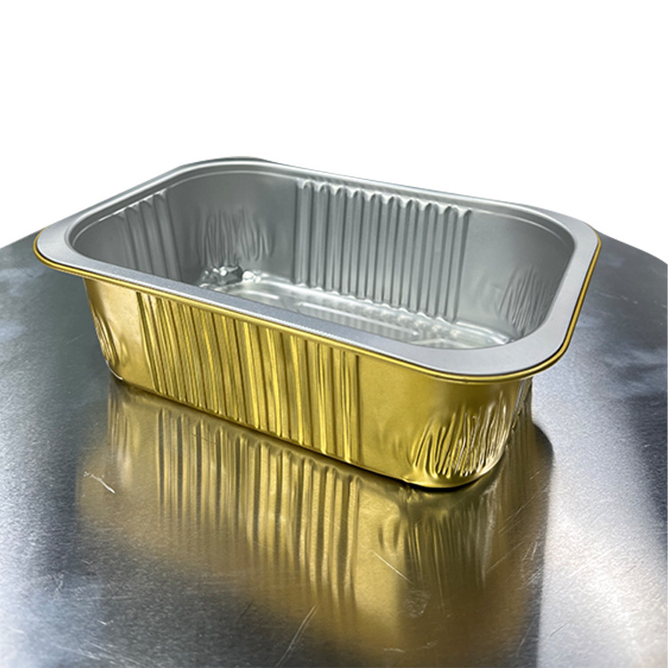 7 8 9 10 inch aluminum foil fast food containers disposable recyclable round household pizza bakery pie pans with lid