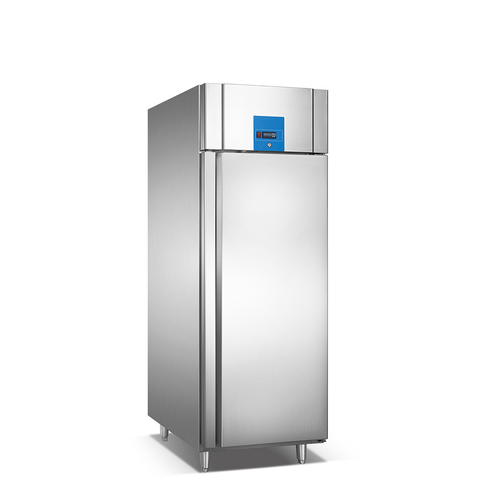 700L Industrial Vertical Stainless Steel Single-Temperature Freezer