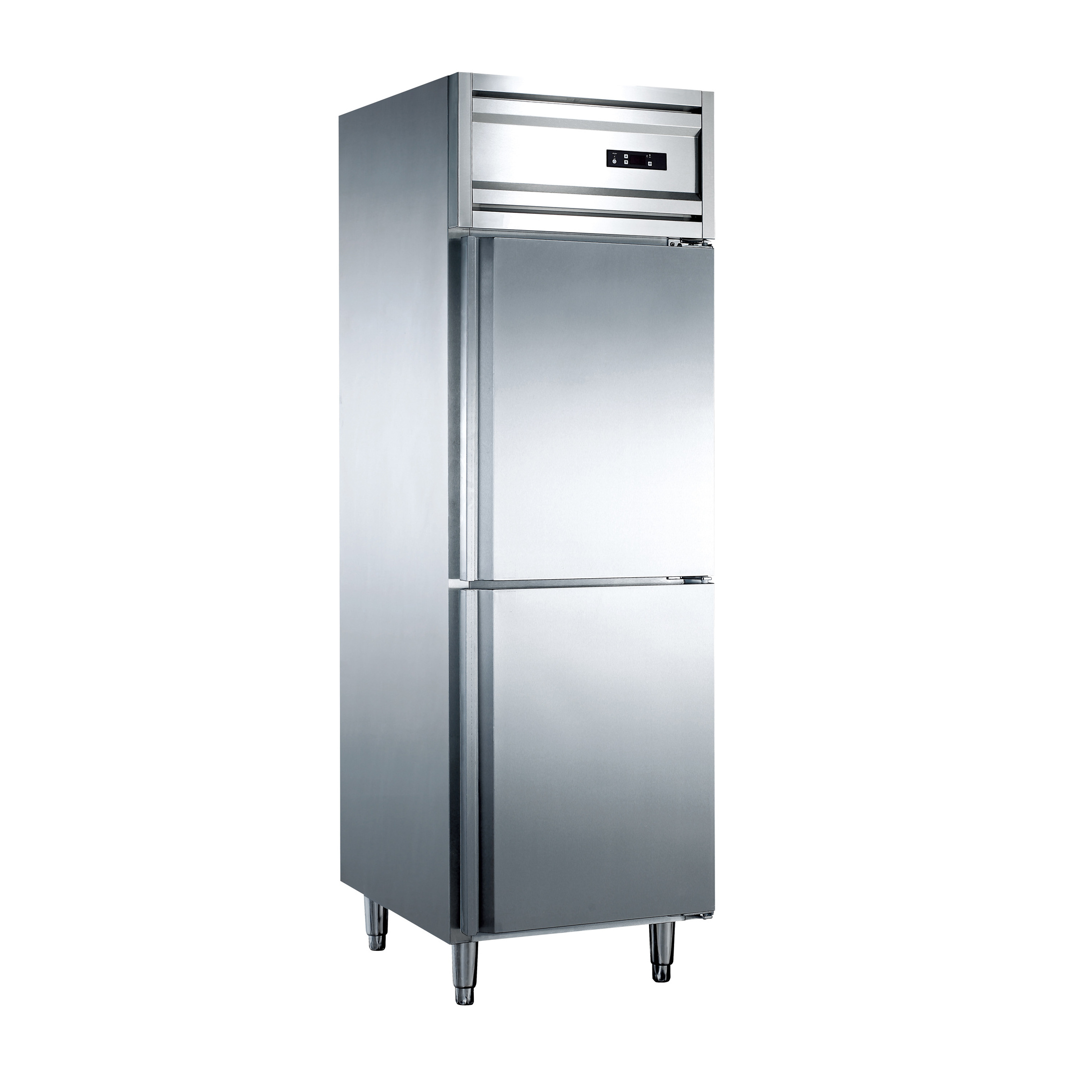 Stainless Steel Commercial Vertical Kitchen Freezer