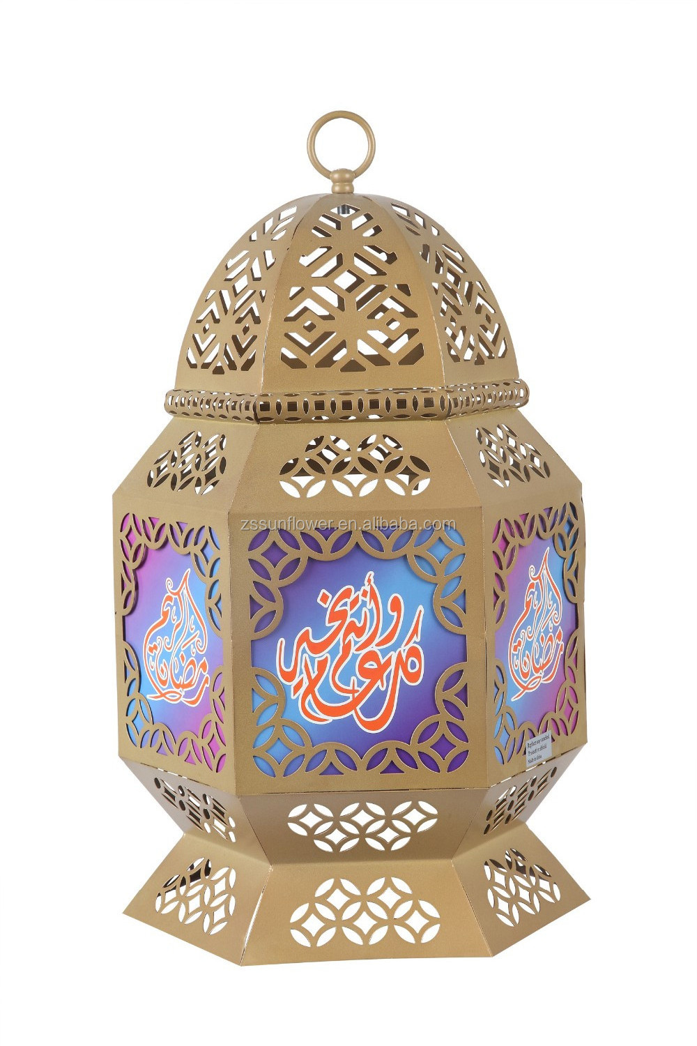 Ramadan cheap iron candle holder for mosque decoration