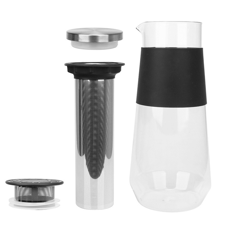 Portable Iced Glass Coffee Tea Sets Cold Brew Coffee Maker