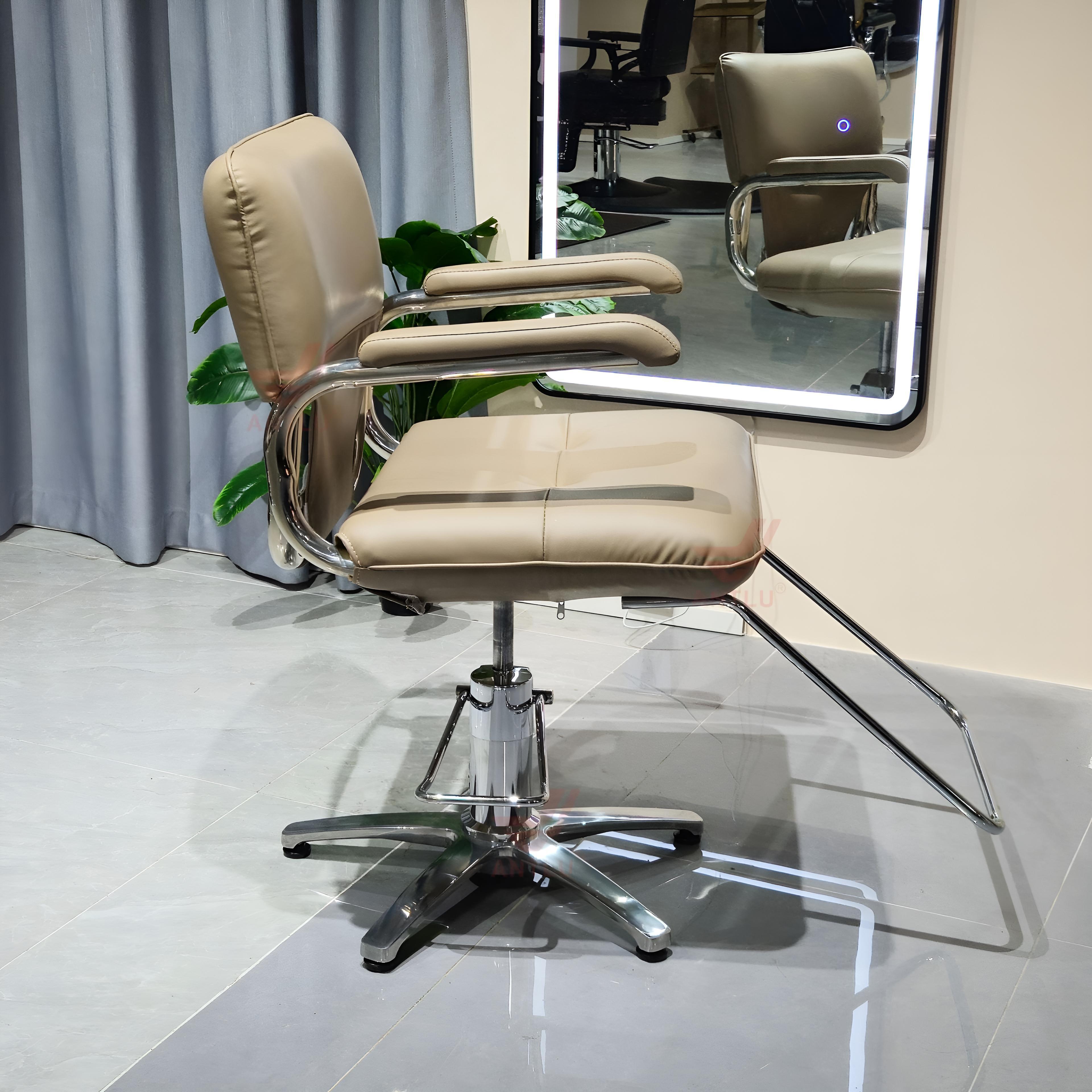 Salon equipment foldable barber chair professional reclining  barber chair