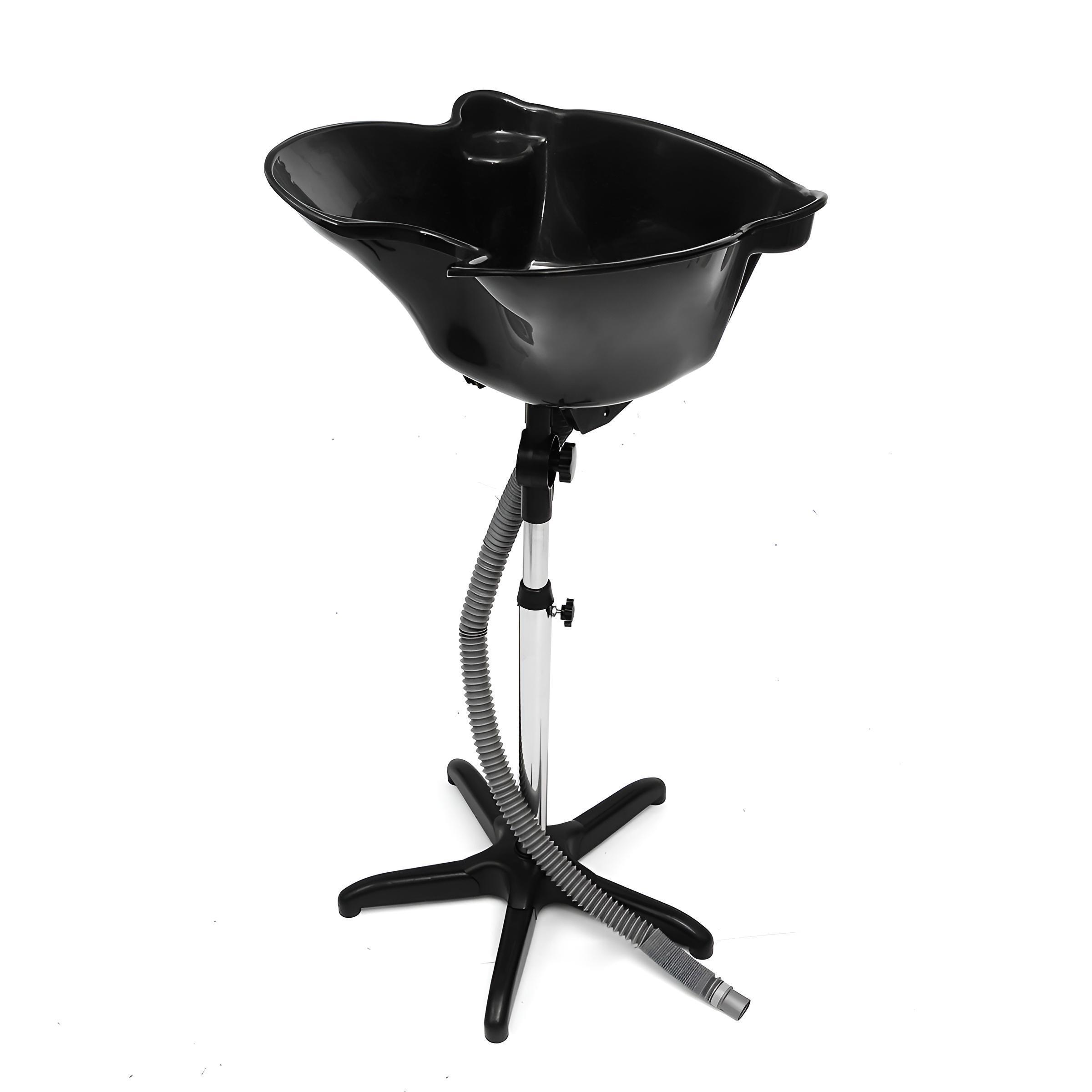 Hairdressing Mobile Portable Hair Salon Wash Basins Adjustable Washing Shampoo Basin Hair Portable Sink