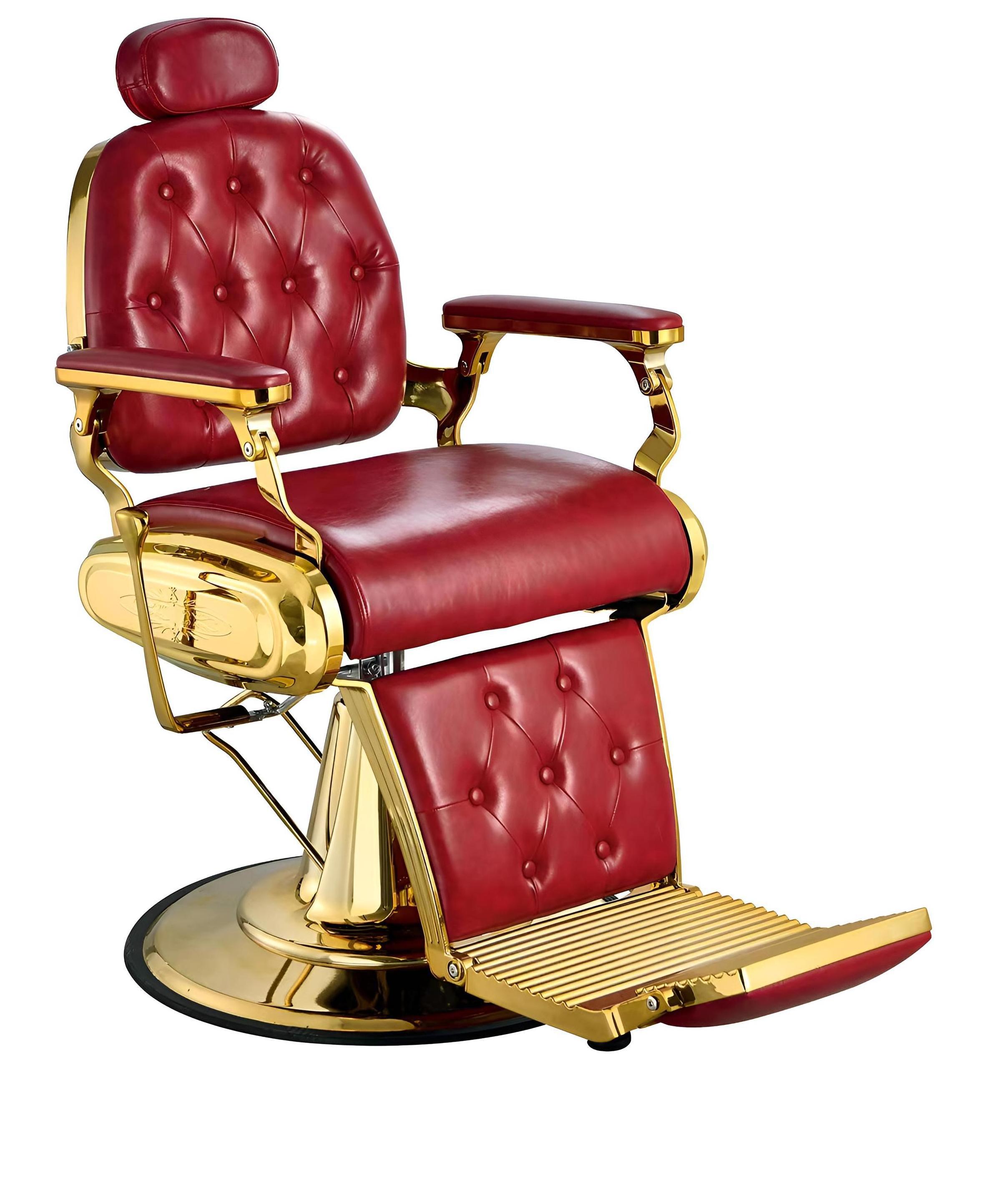 Salon Furniture Manufacturer Oil Head American Style Barber Shave Chair Shaving Chair