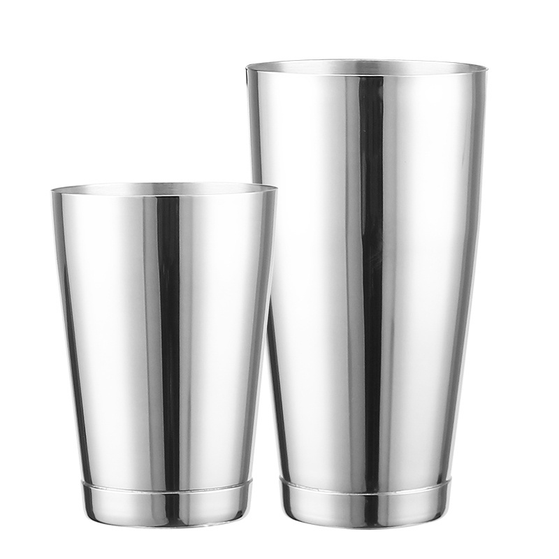 800ml/600ml Stainless Steel High End Custom Premium Metal Personalized Customized Boston Shakers